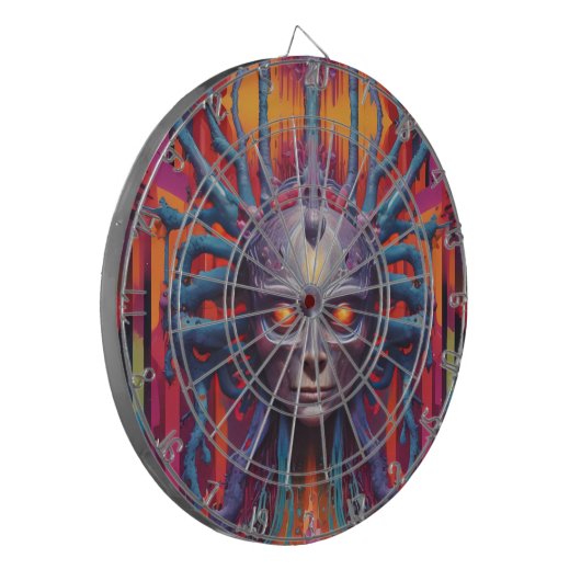 Connected to the New Reality Dartscheibe (Vorderseite Links)