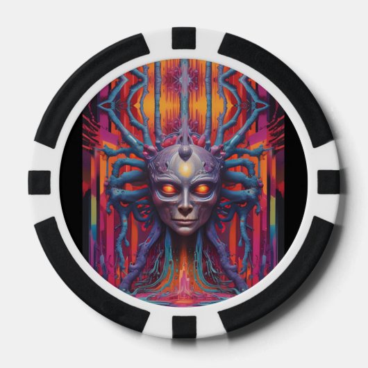 Connected to the New Reality Pokerchips (Vorderseite)
