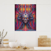 Connected to the New Reality Poster (Küche)