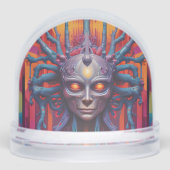 Connected to the New Reality Schneekugeln (Vorderseite)