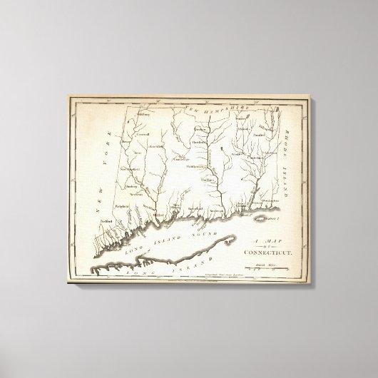 Connecticut 11 leinwanddruck (Vorderseite)
