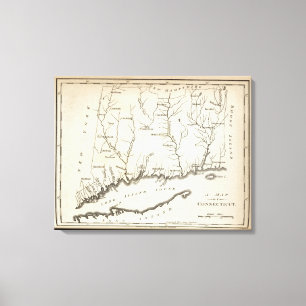 Connecticut 11 leinwanddruck