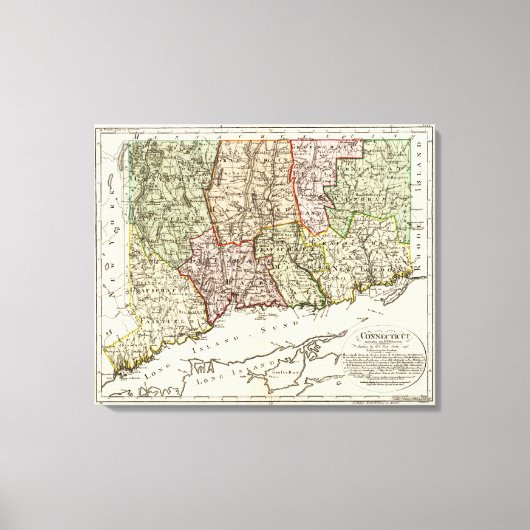 Connecticut 12 leinwanddruck (Vorderseite)