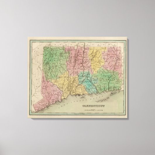 Connecticut 12 leinwanddruck (Vorderseite)