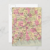 Connecticut 12 postkarte (Vorne/Hinten)