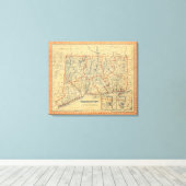 Connecticut 16 leinwanddruck (Insitu (Holzboden))