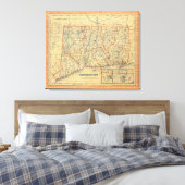 Connecticut 16 leinwanddruck (Insitu (Schlafzimmer))