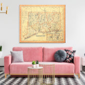 Connecticut 16 leinwanddruck (Insitu (Wohnzimmer))