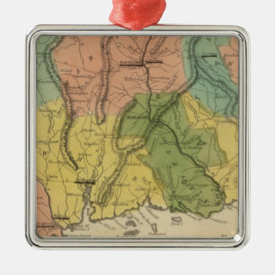 Connecticut 2 ornament aus metall