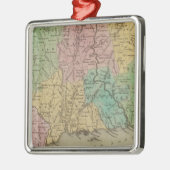 Connecticut 3 ornament aus metall (Links)