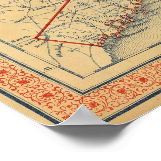 Connecticut 3 poster (Ecke)