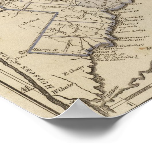 Connecticut 4 poster (Ecke)