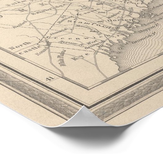 Connecticut 4 poster (Ecke)