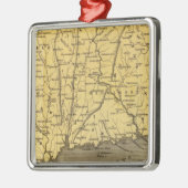 Connecticut 4 silbernes ornament (Links)