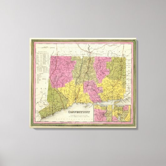 Connecticut 7 leinwanddruck (Vorderseite)