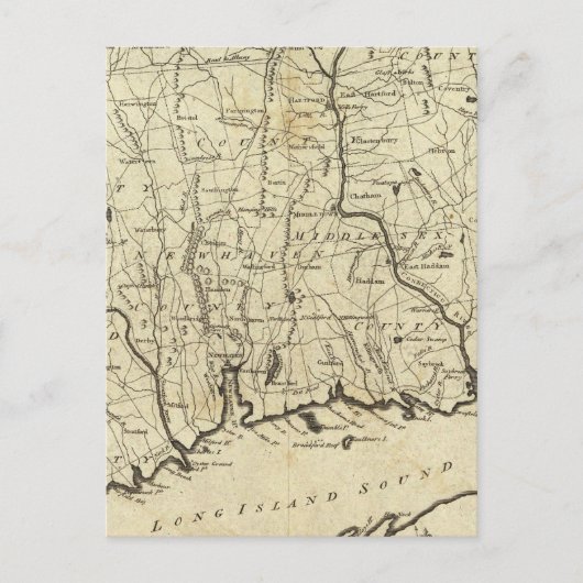Connecticut 7 postkarte (Vorderseite)