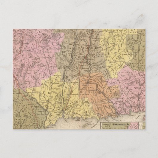 Connecticut 8 postkarte (Vorderseite)
