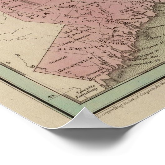 Connecticut 9 poster (Ecke)