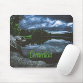 Connecticut Beutiful Lake Trees Mousepad (Mit Mouse)