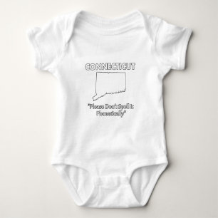 Connecticut - Bitte buchstabieren Sie es nicht pho Baby Strampler