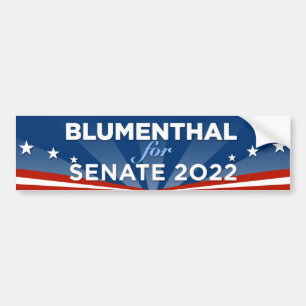 Connecticut Blumenthal für Senat 2022 Autoaufkleber