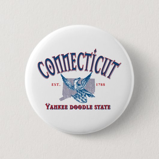 Connecticut Button (Vorderseite)