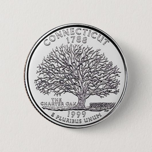 Connecticut Button (Vorderseite)