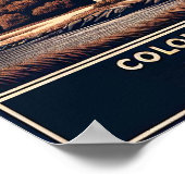 Connecticut Colonial Charm Lighthouse Vintag Poster (Ecke)