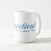 Connecticut (dekorativ) kaffeetasse (VorderseiteRechts)