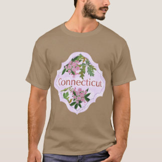Connecticut-Design-Motiv-Illustration für Reisende T-Shirt