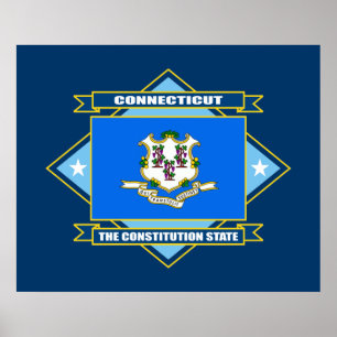 Connecticut Diamond Poster