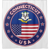 Connecticut Duschvorhang (Vorderseite)
