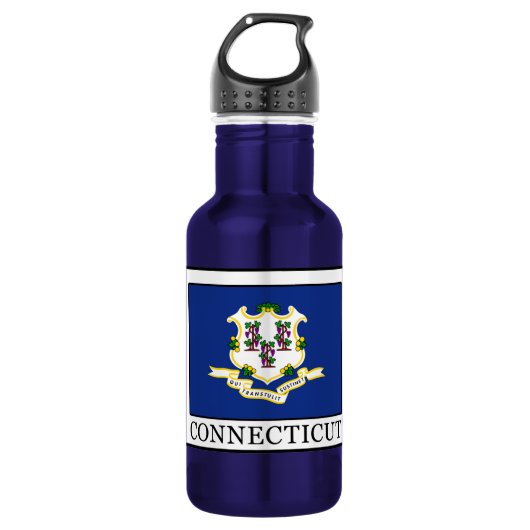 Connecticut Edelstahlflasche (Vorderseite)