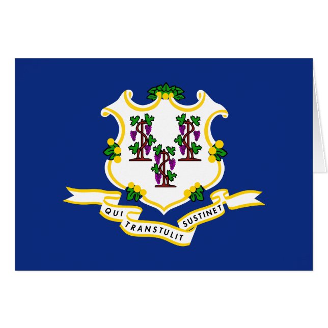 Connecticut-Flagge (Vorderseite (Horizontal))
