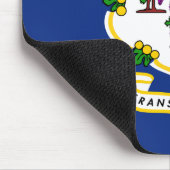 Connecticut-Flagge Mousepad (Ecke)