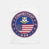 Connecticut Fleecedecke (Vorderseite)