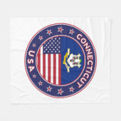 Connecticut Fleecedecke (Vorderseite (Horizontal))