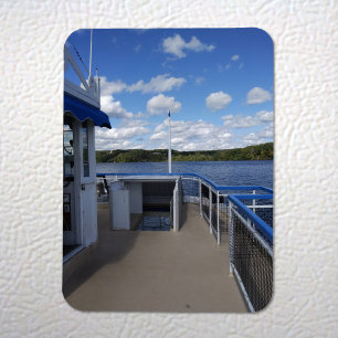 Connecticut-Fluss von Riverboat Magnet
