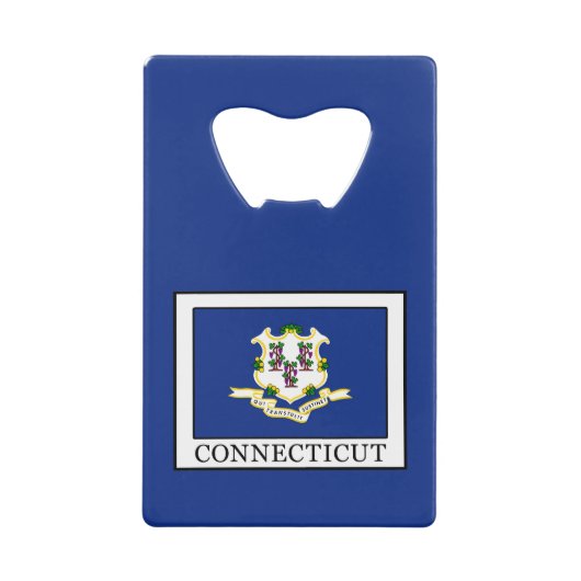Connecticut Geldkarten Flaschenöffner (Vorderseite)
