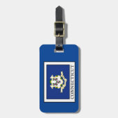 Connecticut Gepäckanhänger (Vorderseite vertikal)