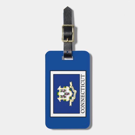 Connecticut Gepäckanhänger (Vorderseite vertikal)