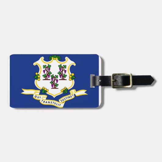 Connecticut Gepäckanhänger (Vorderseite horizontal)