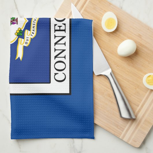 Connecticut Geschirrtuch (Viertel Falte)