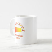CONNECTICUT-Glück Kaffeetasse (Vorderseite Links)
