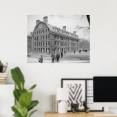 Connecticut Hall (Universität Yale) Poster (Heimbüro)