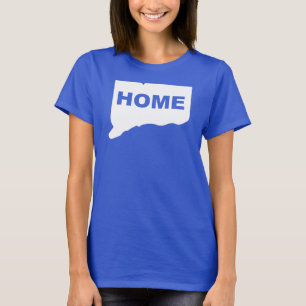 Connecticut-Heimat-weit-weg-von-State-T-Shirt-Tees T-Shirt