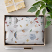 Connecticut Herbst in New England Seidenpapier (Geschenk)