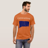 Connecticut Interstate [Navy Blue Design] T-Shirt (Vorne ganz)