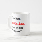 Connecticut-Kaffeetasse Kaffeetasse (Vorderseite Links)