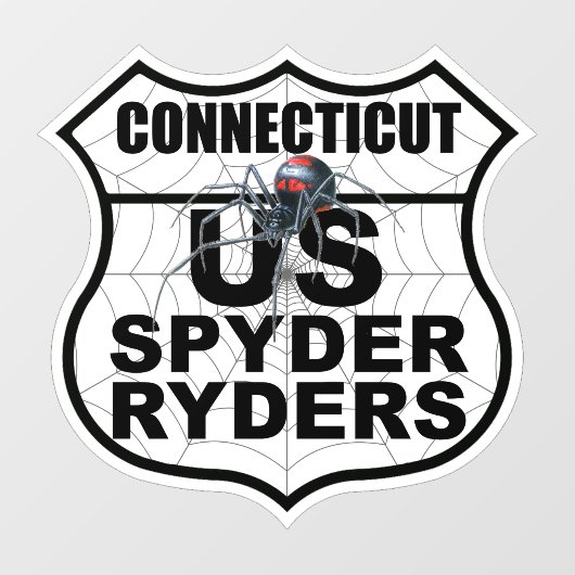 Connecticut Kapitel - Aufkleber Kapitel Logo (Blatt)